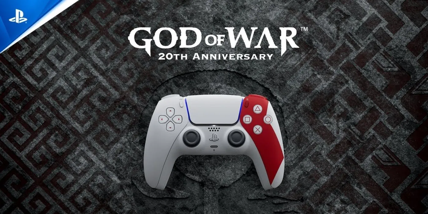 God of War 20th Anniversary Edition Controller for PlayStation 5 Announced - Pre-orders Start October 3, Launches October 23