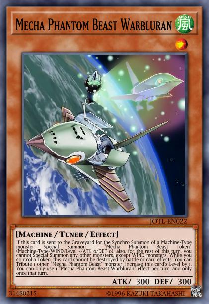 Mecha Phantom Beast Warbluran Card Image