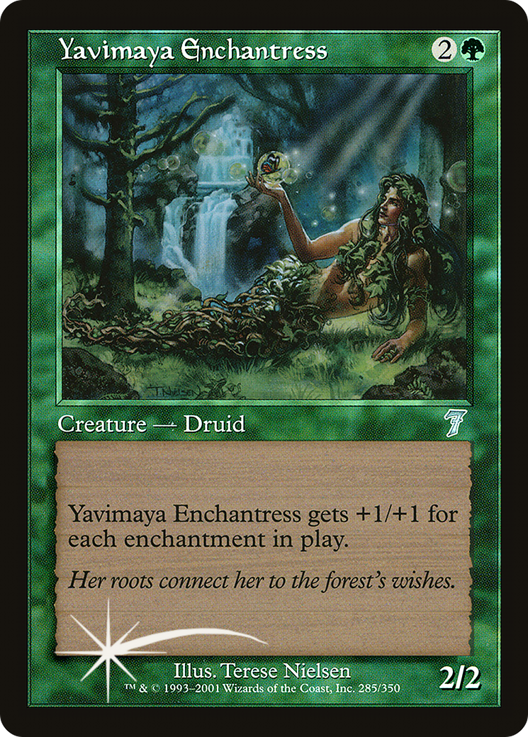 Yavimaya Enchantress Card Image