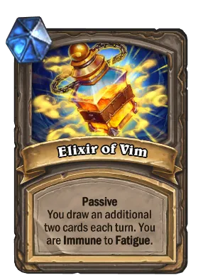 Elixir of Vim Card Image