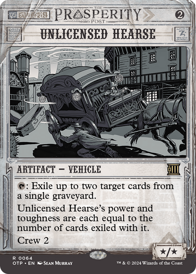 Unlicensed Hearse Card Image