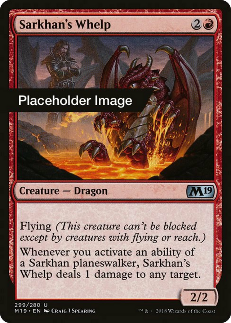 Sarkhan's Whelp Card Image