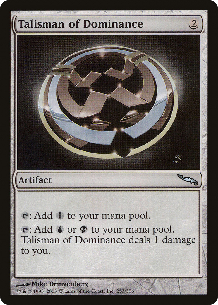 Talisman of Dominance Card Image