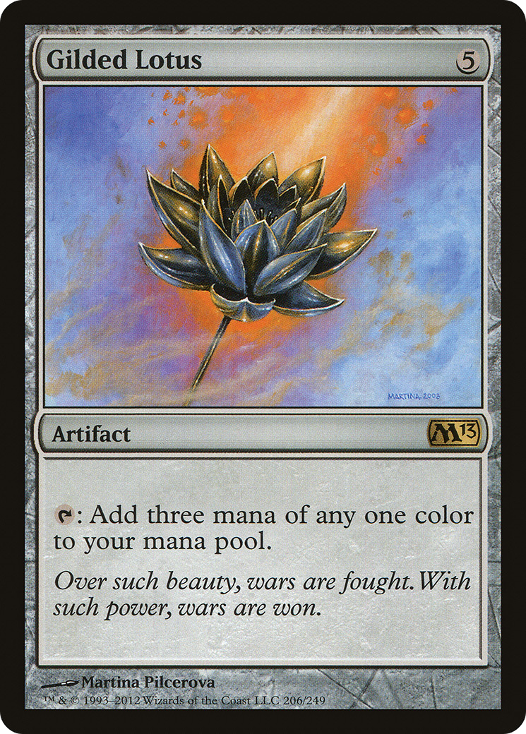 Gilded Lotus Card Image