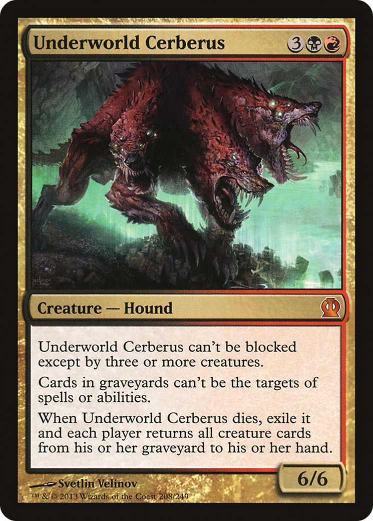 Underworld Cerberus Card Image