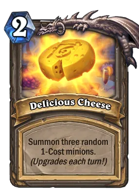 Delicious Cheese Card Image