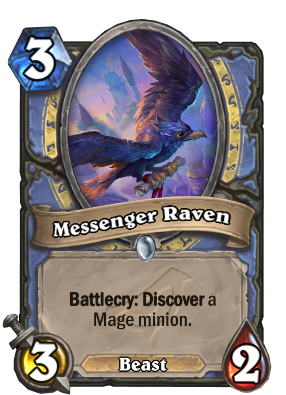Messenger Raven Card Image