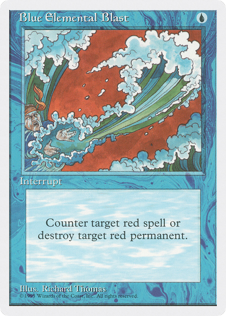 Blue Elemental Blast Card Image