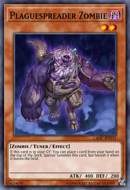 Plaguespreader Zombie Card Image