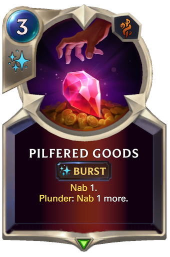 Pilfered Goods Card Image