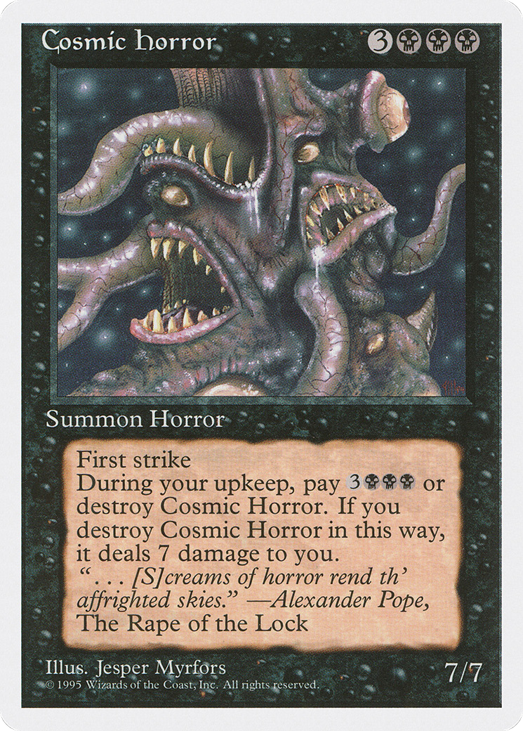 Cosmic Horror Card Image