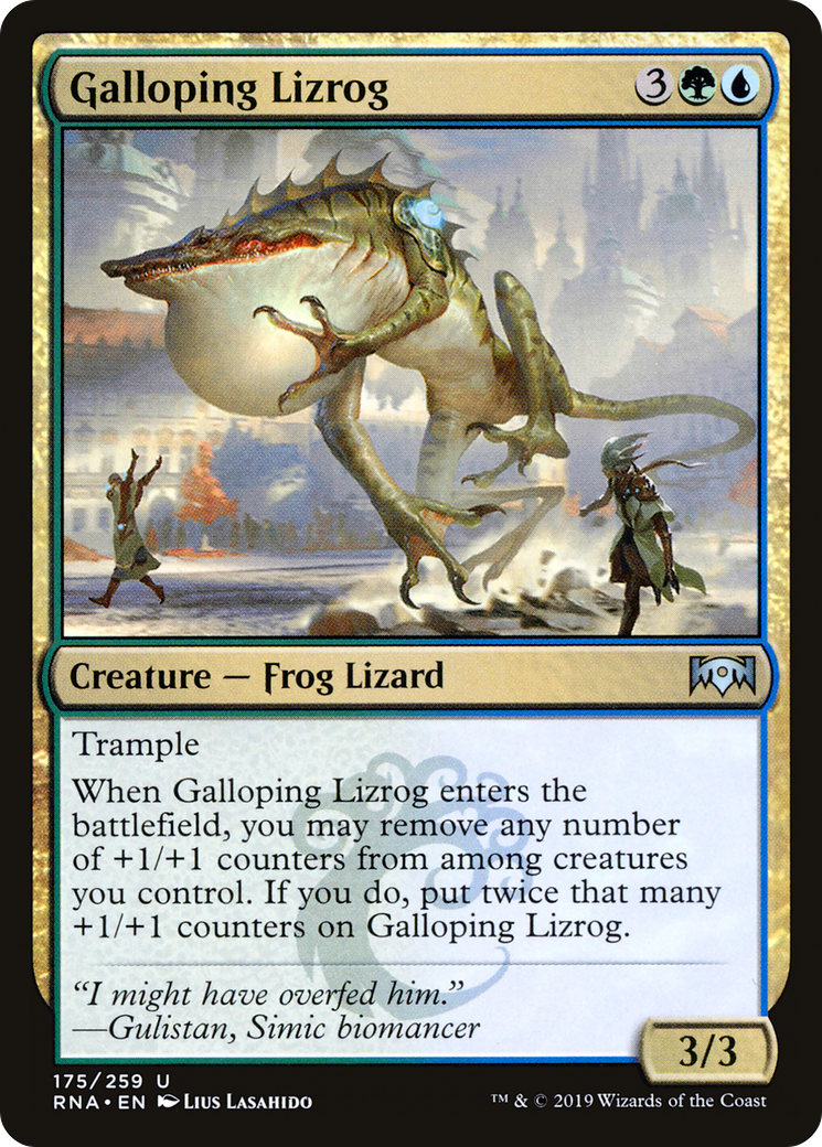 Galloping Lizrog Card Image