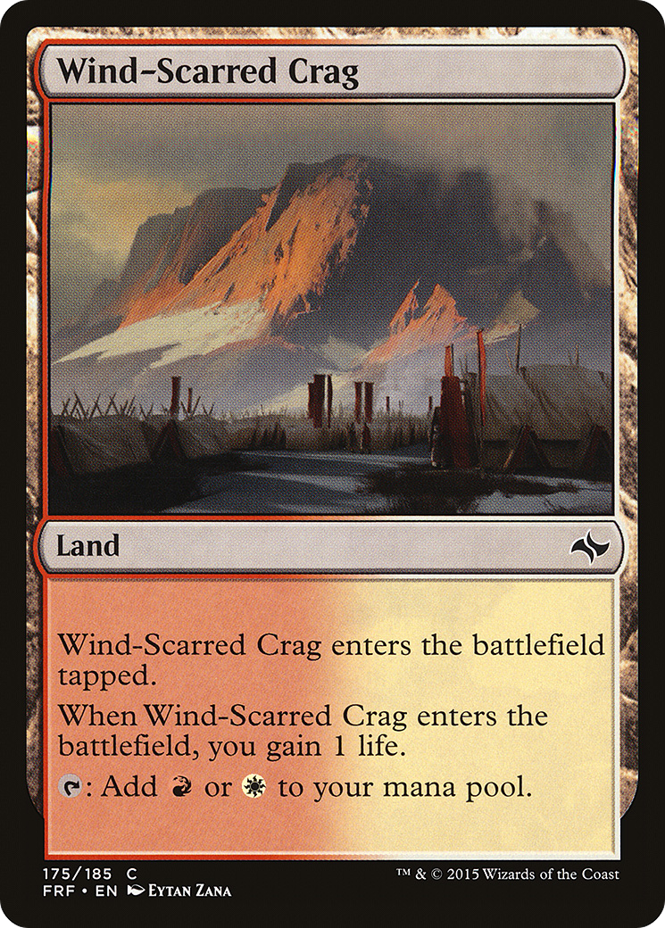 Wind-Scarred Crag Card Image