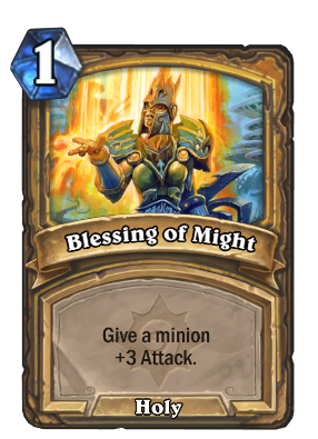 Blessing of Might Card Image