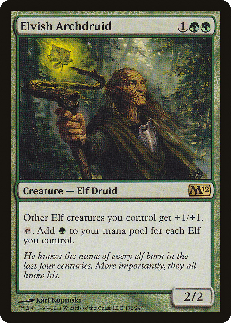 Elvish Archdruid Card Image