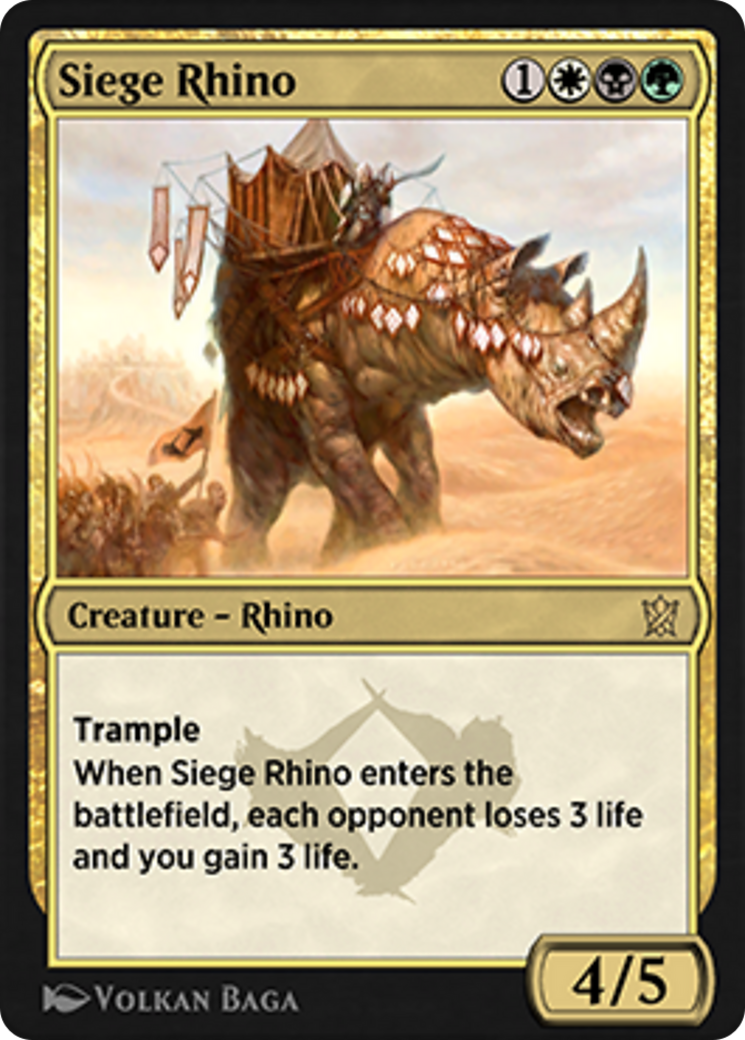 Siege Rhino Card Image