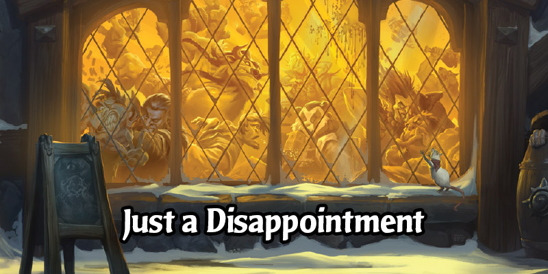 Hearthstone's 300th Tavern Brawl is Just a Hallucination... I Hope - The Disappointing Nature of Tavern Brawl