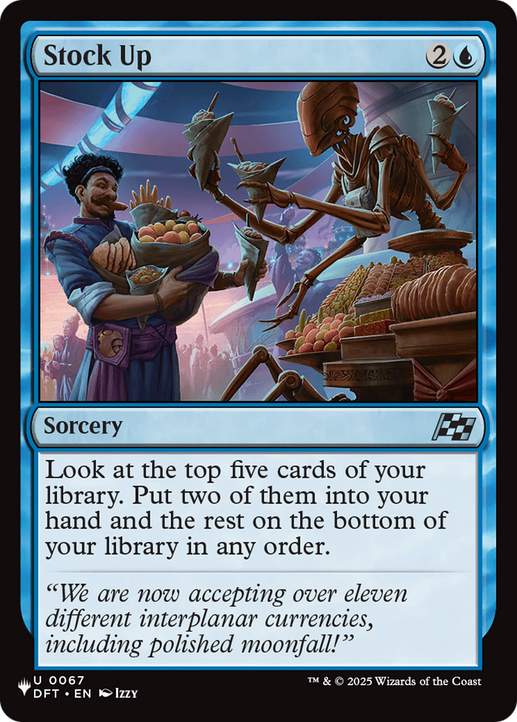Stock Up Card Image