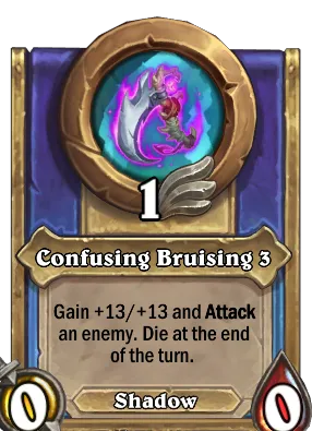 Confusing Bruising 3 Card Image