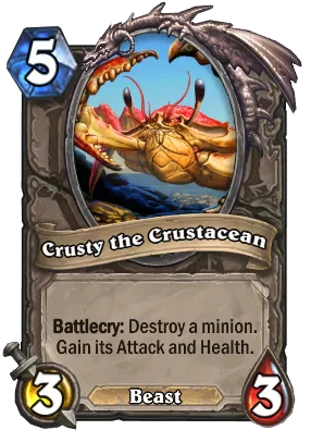 Crusty the Crustacean Card Image