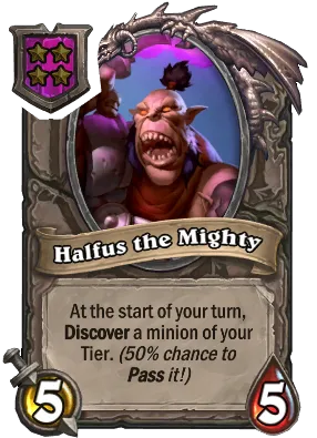 Halfus the Mighty Card Image