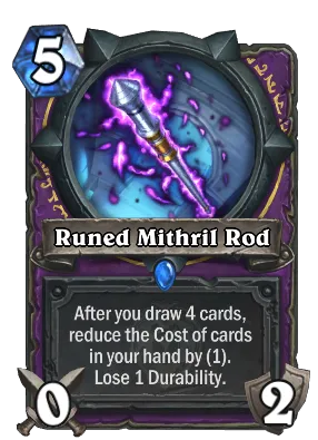 Runed Mithril Rod Card Image