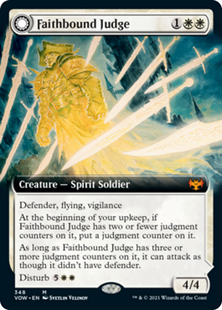 Faithbound Judge // Sinner's Judgment Card Image
