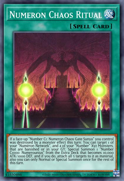 Numeron Chaos Ritual Card Image
