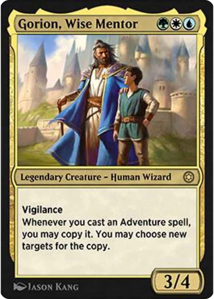 Gorion, Wise Mentor Card Image