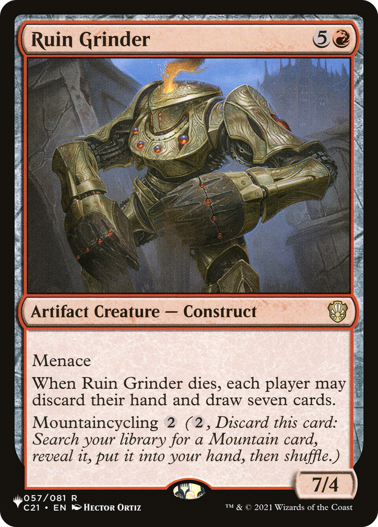 Ruin Grinder Card Image
