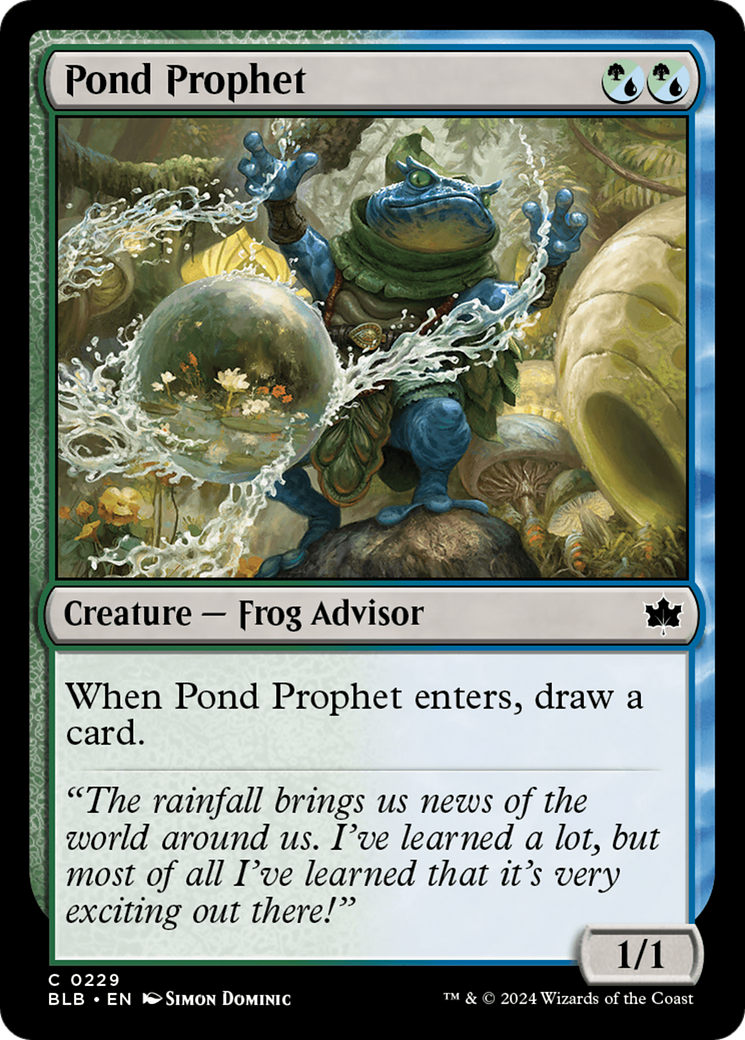 Pond Prophet Card Image
