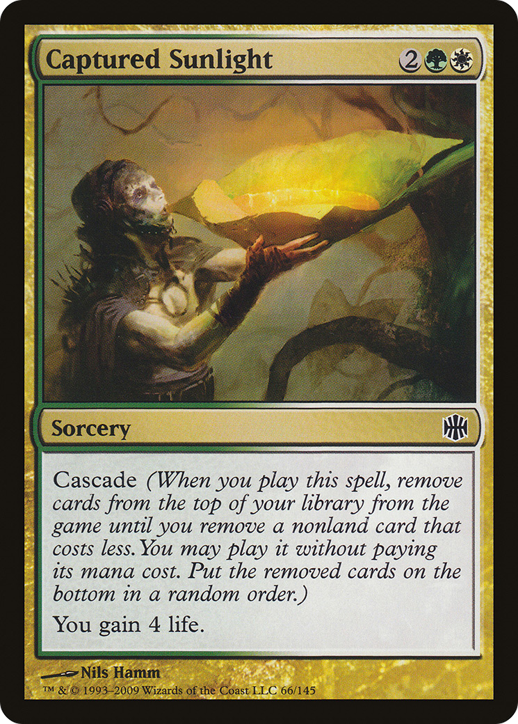 Captured Sunlight Card Image