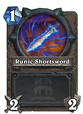 Runic Shortsword Card Image