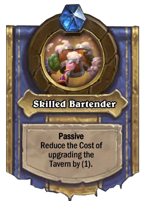 Skilled Bartender Card Image