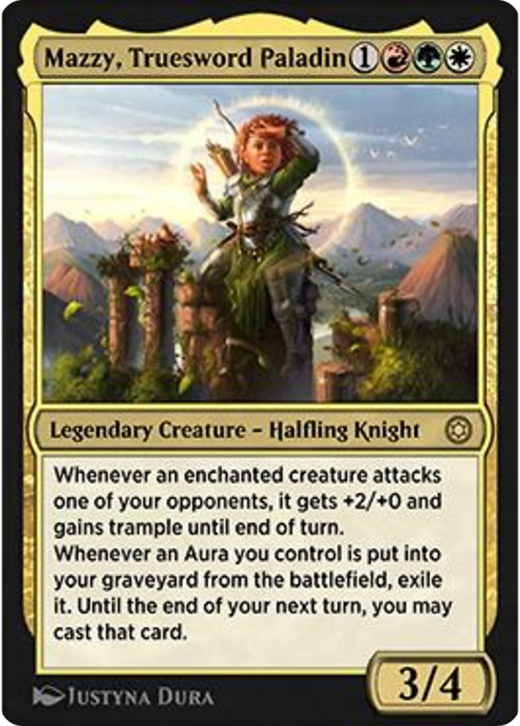 Mazzy, Truesword Paladin Card Image