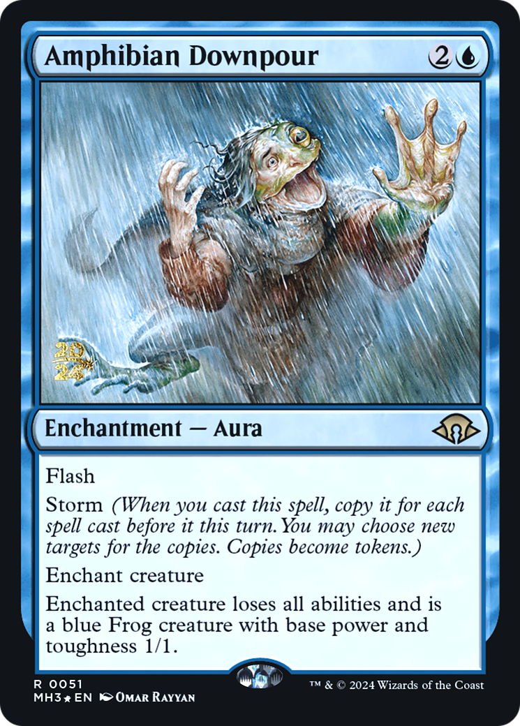 Amphibian Downpour Card Image