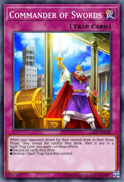 Commander of Swords Card Image