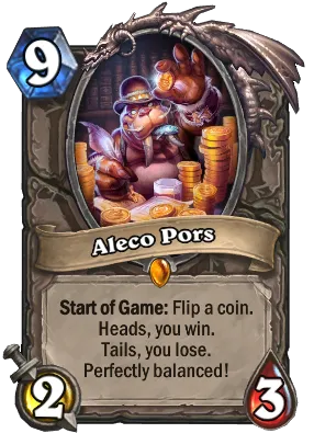 Aleco Pors Card Image