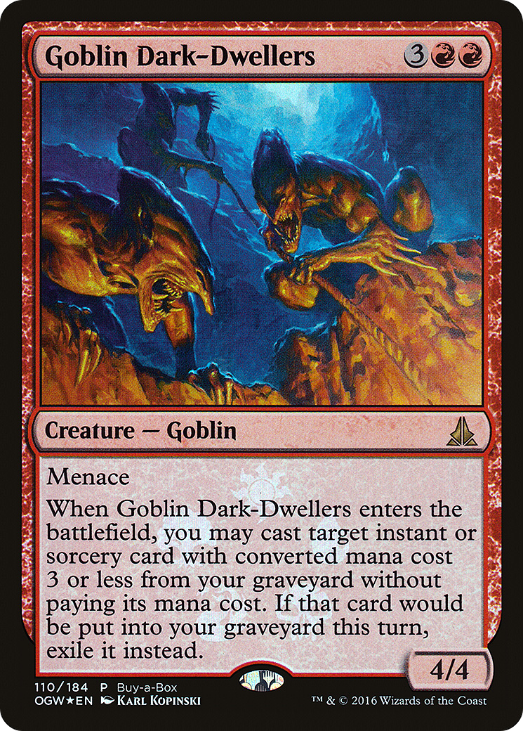 Goblin Dark-Dwellers Card Image
