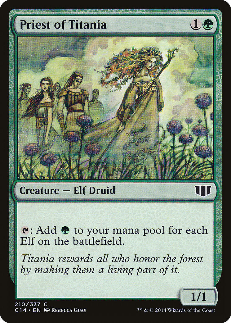 Priest of Titania Card Image