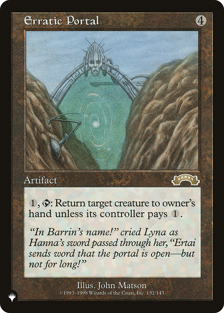 Erratic Portal Card Image