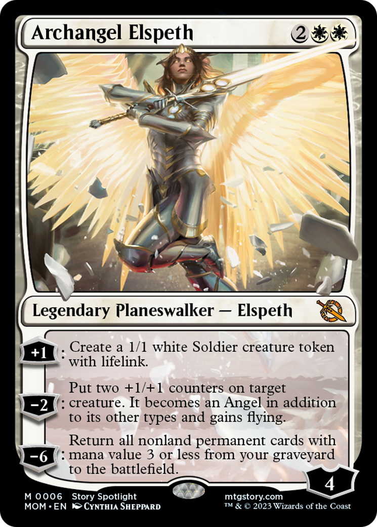 Archangel Elspeth Card Image