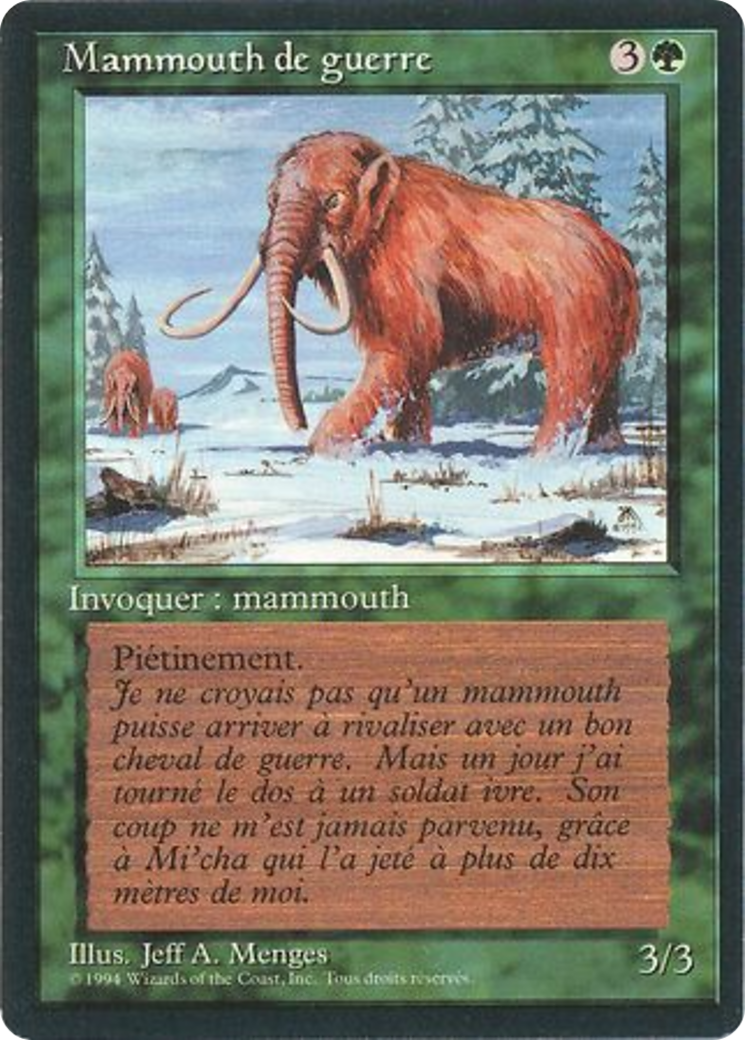 War Mammoth Card Image