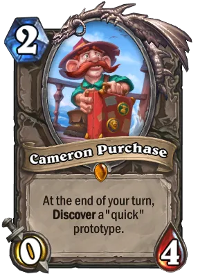 Cameron Purchase Card Image