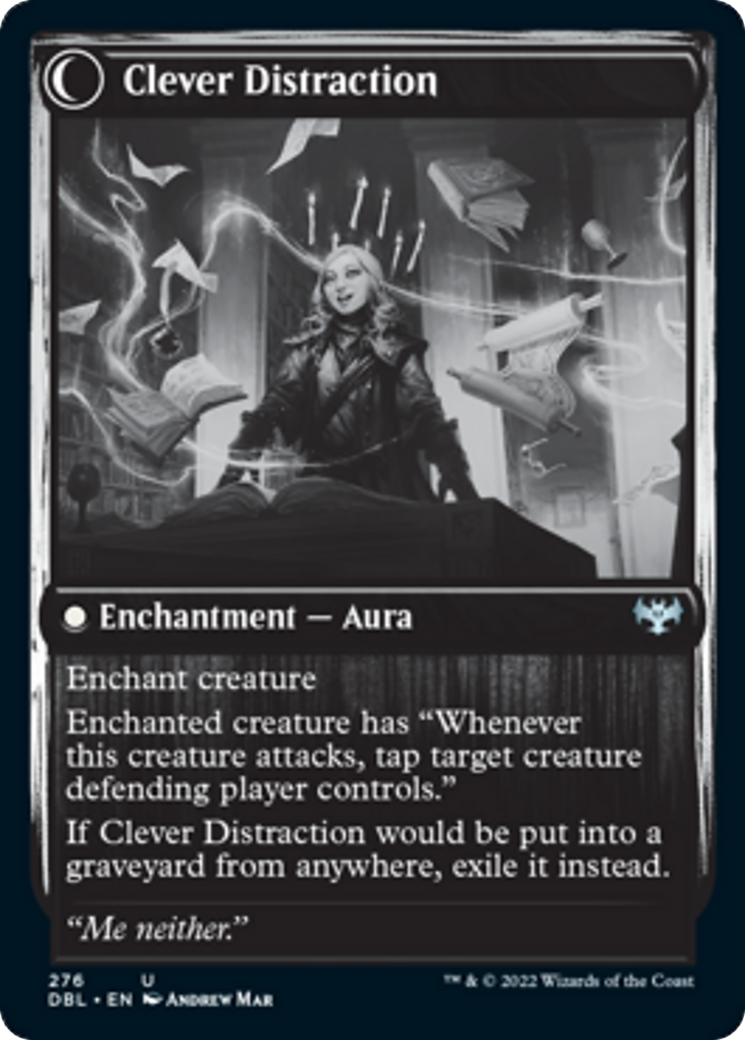 Distracting Geist // Clever Distraction Card Image