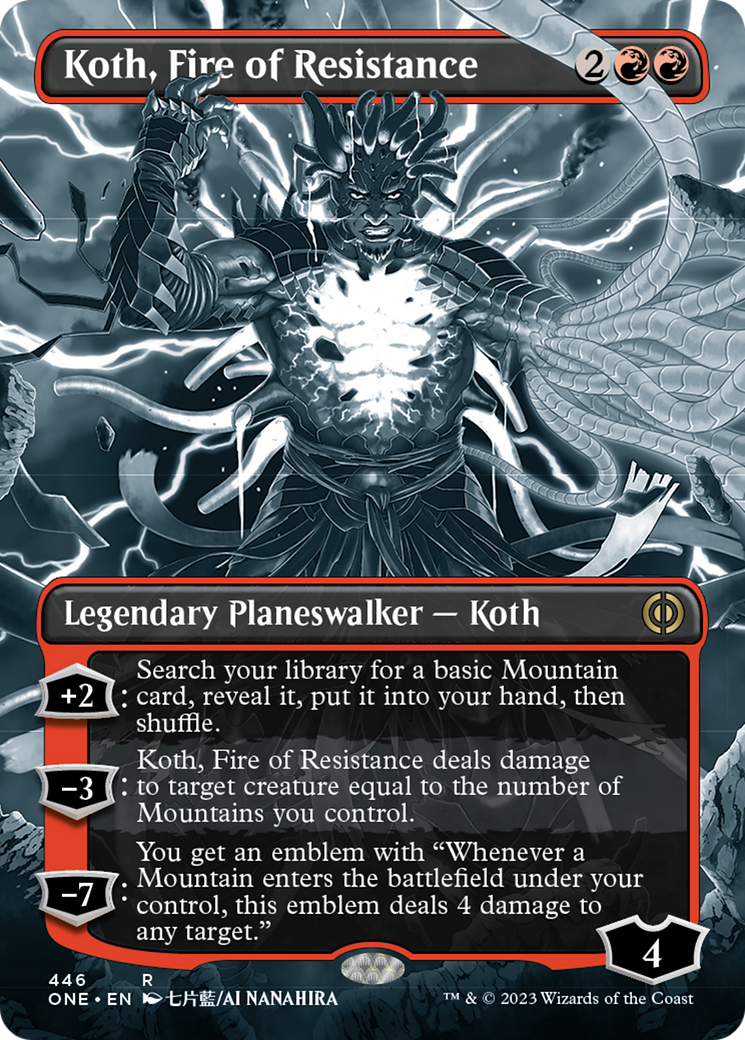 Koth, Fire of Resistance Card Image