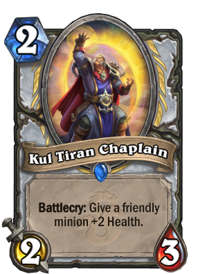 Kul Tiran Chaplain Card Image