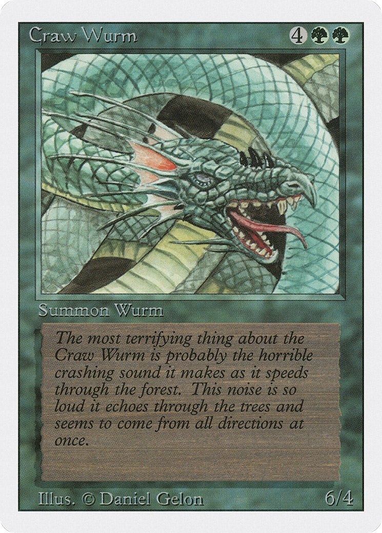 Craw Wurm Card Image