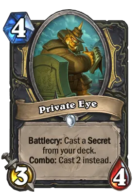 Private Eye Card Image