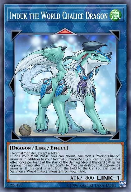 Imduk the World Chalice Dragon Card Image